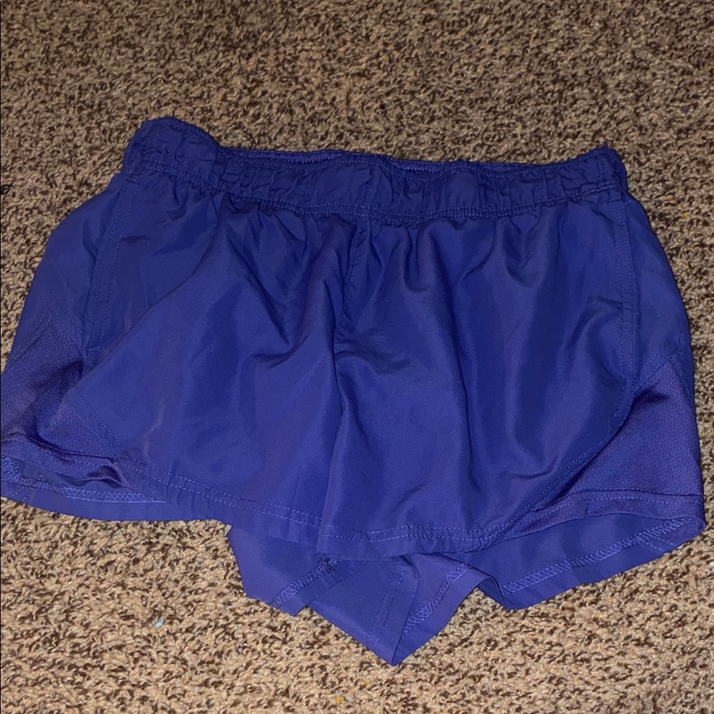 Women's Blue Athletic Shorts